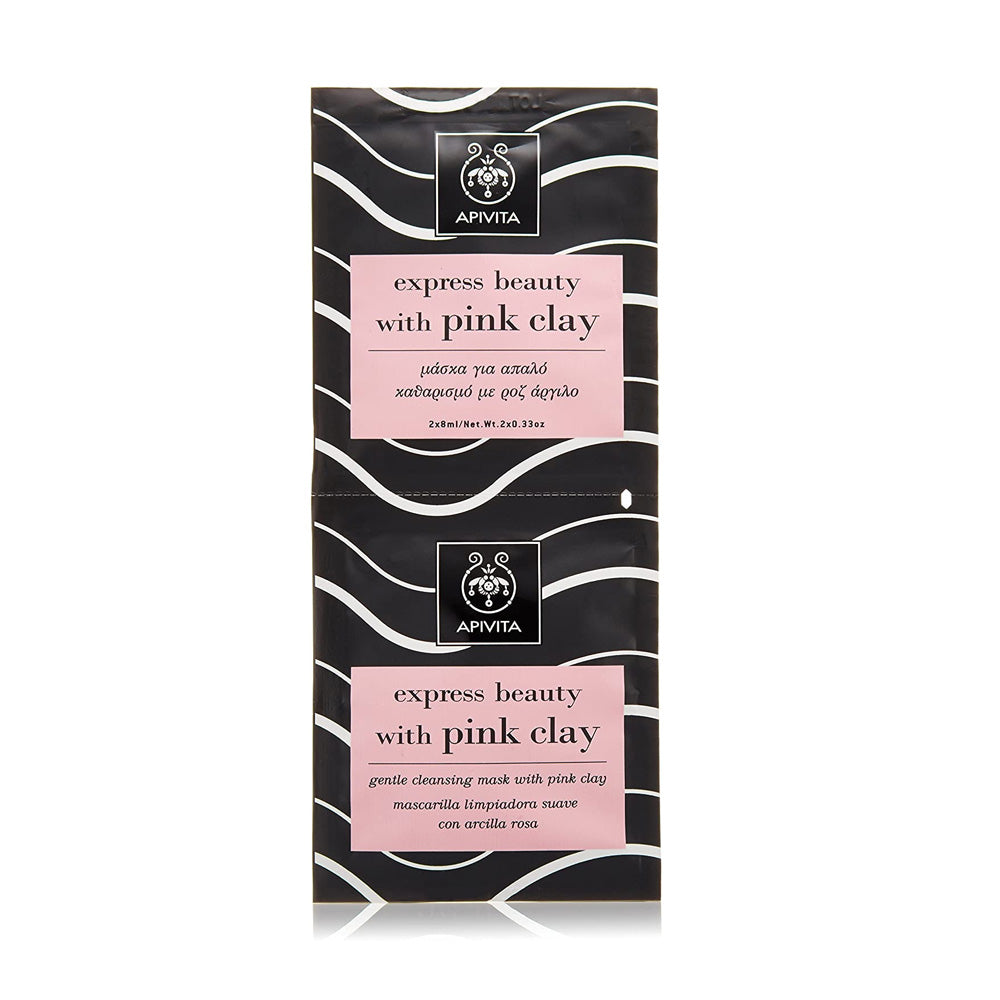 Apivita Express Beauty Eye Mask Pink Clay 6*2*2ml