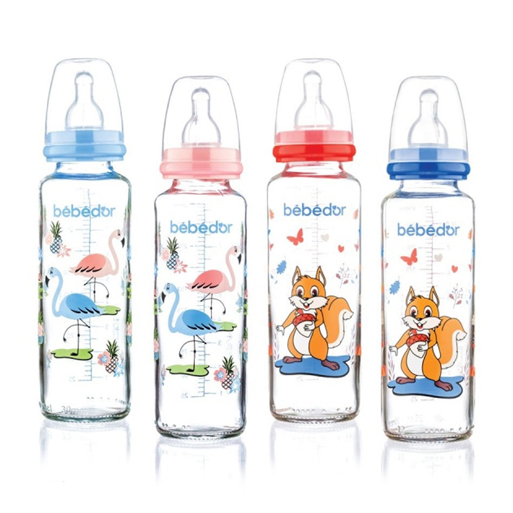 Bébédor Biberon En Verre +0 moins Ref 30302/250ml