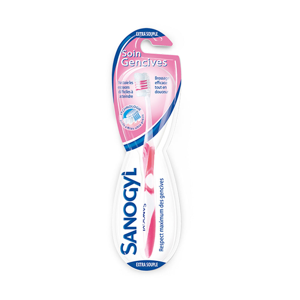 Sanogyl Brosse à Dent Soin Gencives