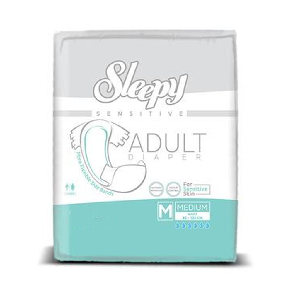 Sleepy Sensitive Adulte diaper Teste Dermato 30 Pièces
