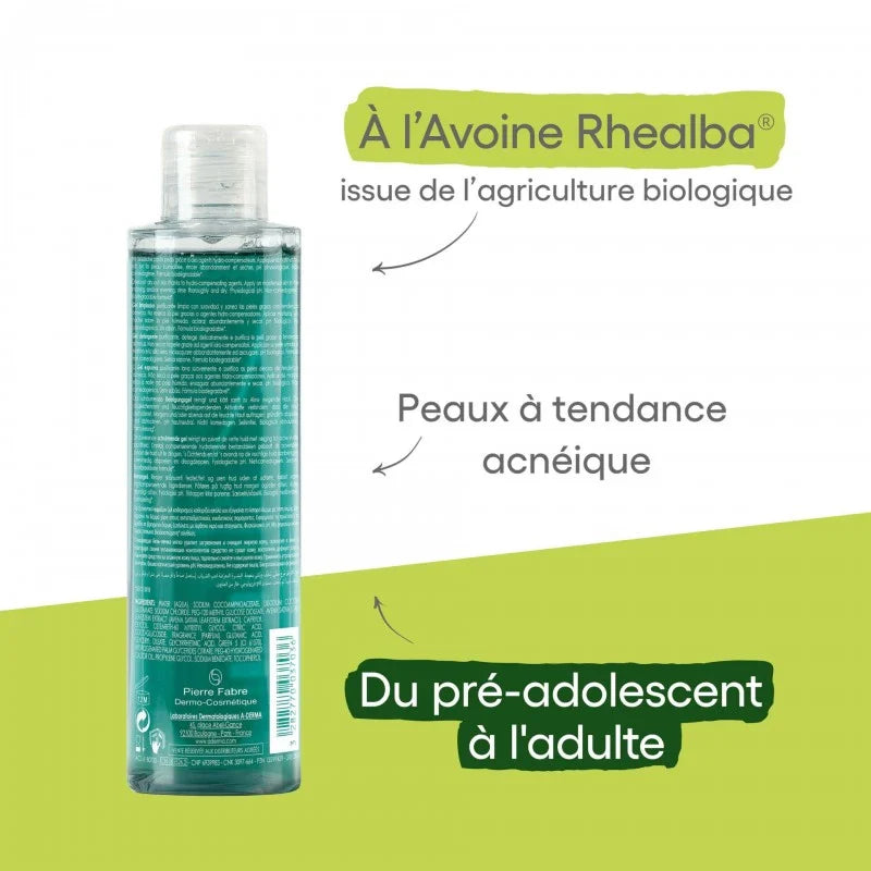 A-derma BIOLOGY AC Gel Moussant Nettoyant Purifiant | 200 Ml