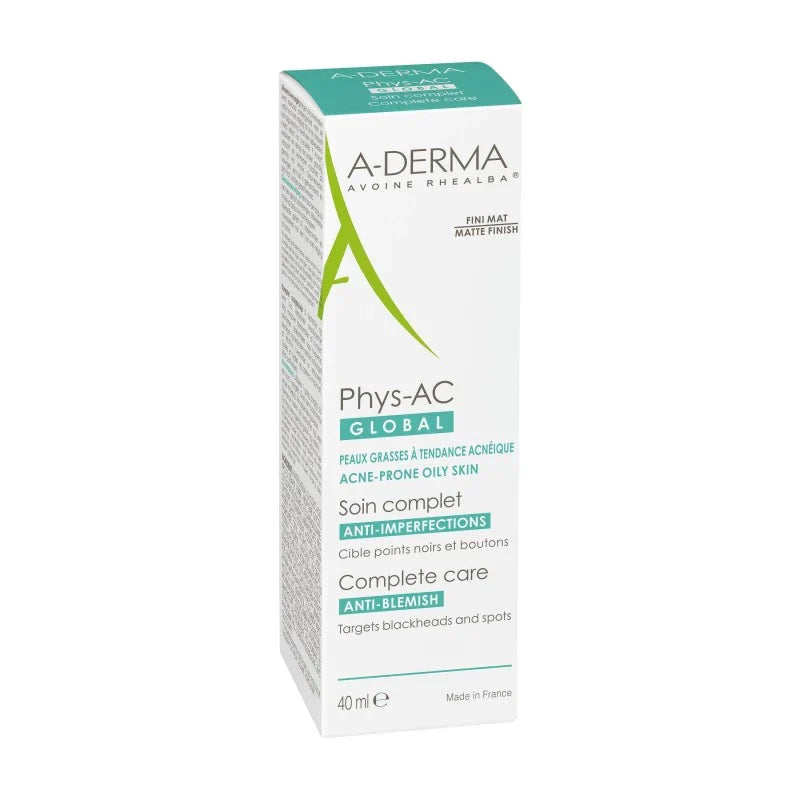 A-derma PHYS-AC Global Soin Anti Imperfections | 40 Ml