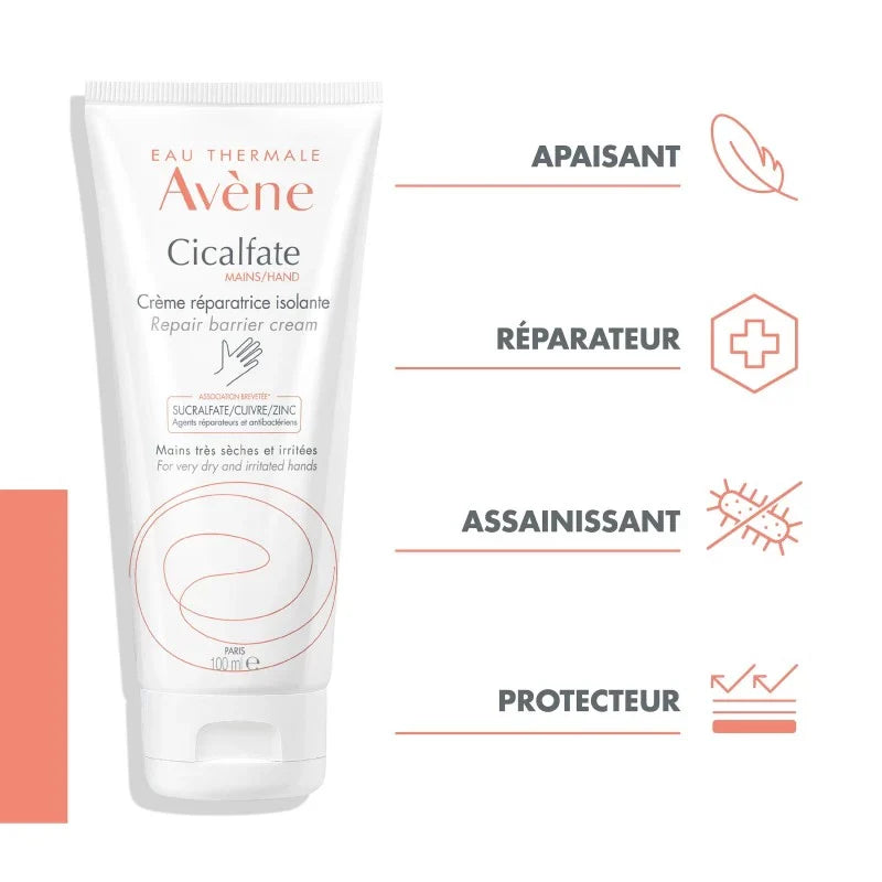 Avène Cicalfate MAINS Crème Réparatrice Isolante 100ml