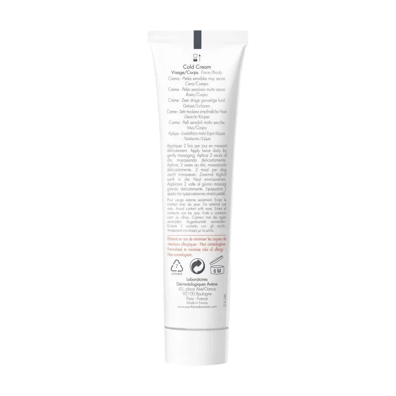 Avène Cold Cream Crème 40ml