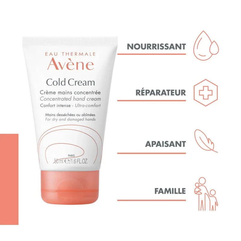 Avène Cold Cream Crème Mains Concentrée 50ml