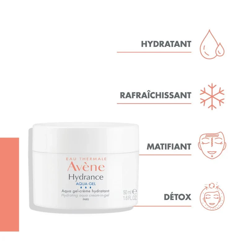 Avène Hydrance AQUA-GEL Aqua gel-crème hydratant 50ml