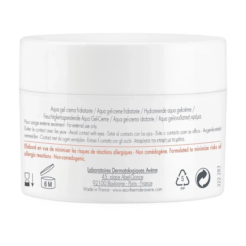 Avène Hydrance AQUA-GEL Aqua gel-crème hydratant 50ml
