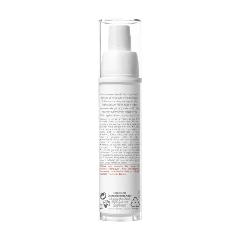 Avène PhysioLift NUIT Baume nuit lissant régénérant 30ml
