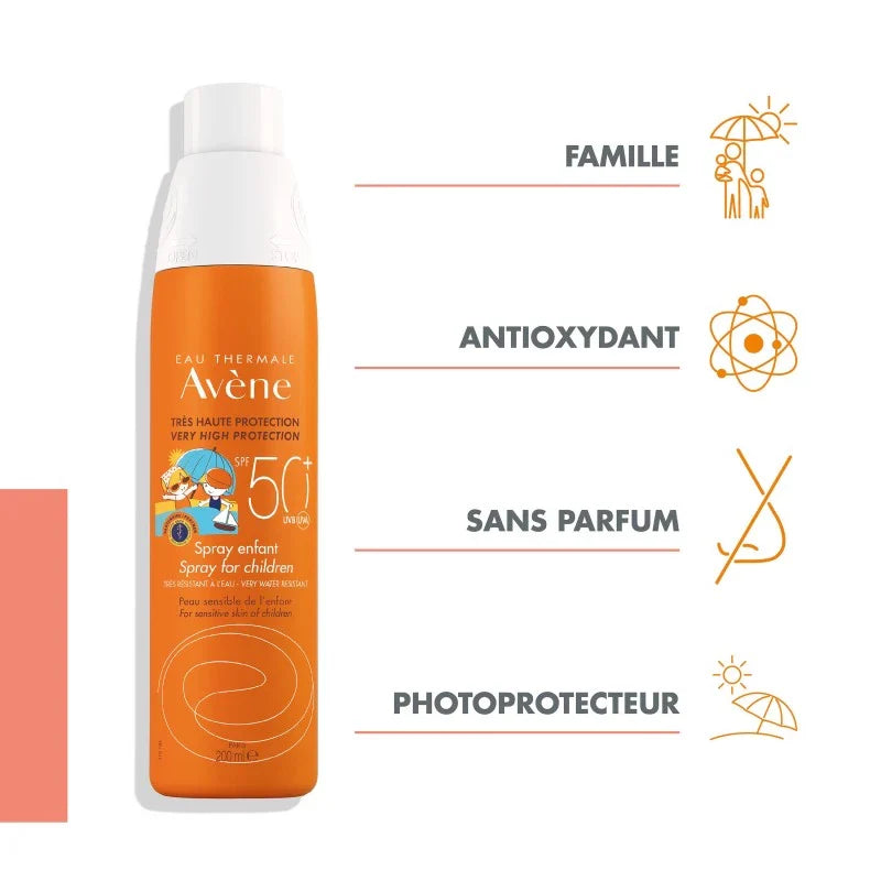 Avène Spray SPF50+ Enfant 200ml
