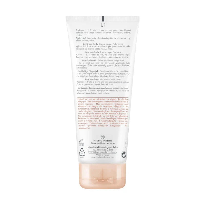 Avène TriXera NUTRITION Lait Nutri-fluide 200ml