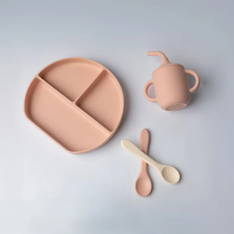 YUMMY Coffret Repas Silicone 6M+