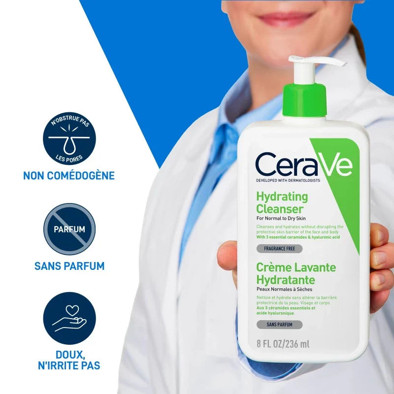 Cerave Crème Lavante Hydratante