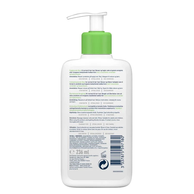 Cerave Crème Lavante Hydratante