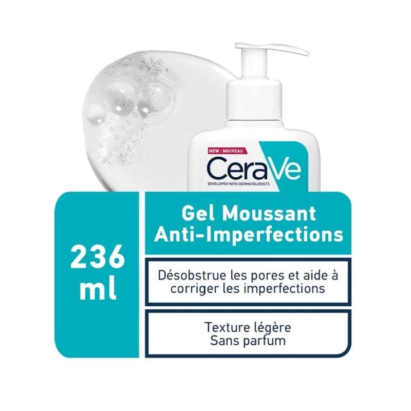 CeraVe Gel Moussant Anti-Imperfections 236ml